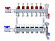 Stainless Steel Manifolds Complete Kit 2-12 Ports + 'A' Rated Grundfos UPM3 Pump （or BritTherm-P1 Pump）+ Mixing Valve Pack  