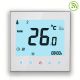 LCD Wifi Touch Screen Thermostat for Boiler Gas Heating - WiFi Connection (5A, White)