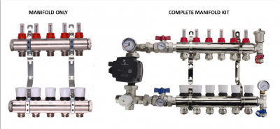 Underfloor Heating Manifold, What are the dimensions and sizes?