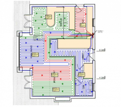 Free Underfloor Heating CAD Design